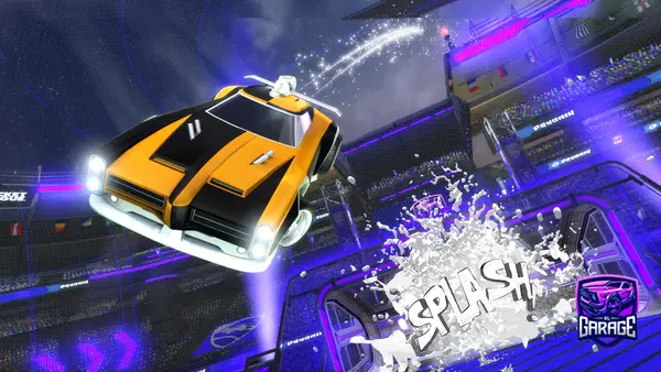 A Rocket League car design from Yo7