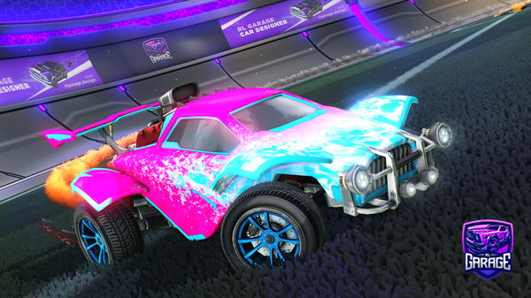 A Rocket League car design from zaddation