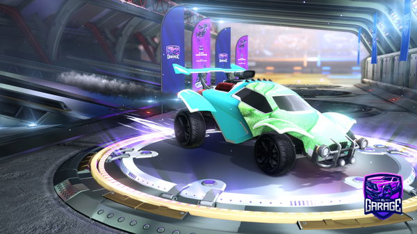 A Rocket League car design from Player12345Go