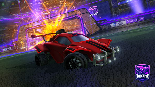 A Rocket League car design from Frosty871