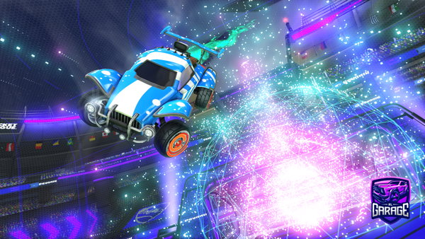 A Rocket League car design from Dghisays