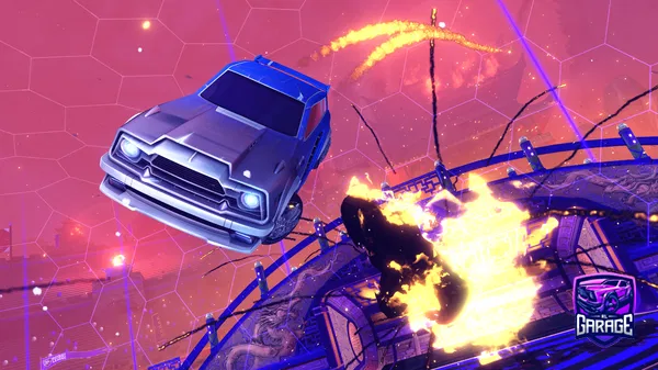 A Rocket League car design from hr18