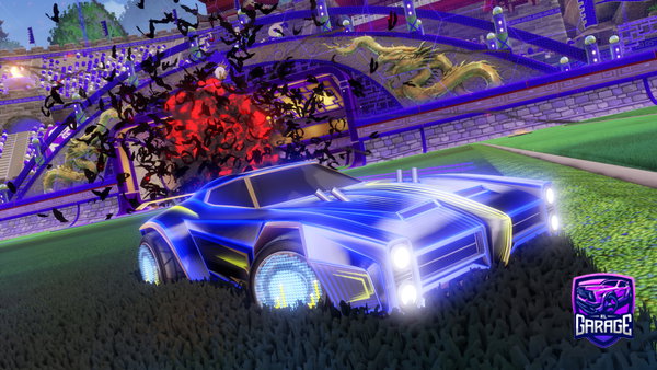 A Rocket League car design from AkanoBR