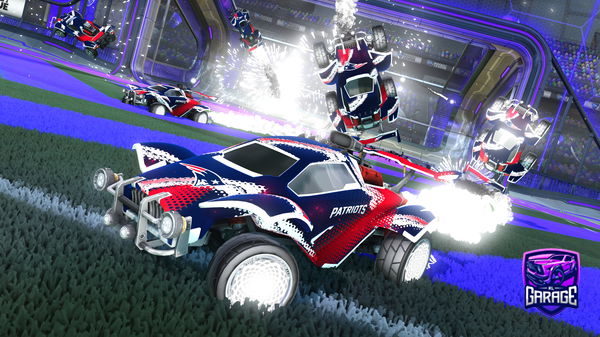 A Rocket League car design from avfcollie