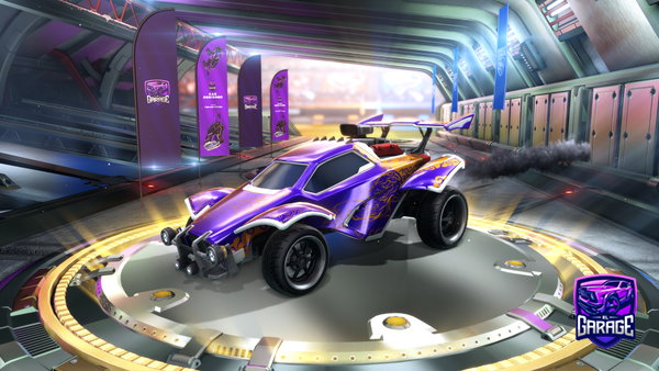 A Rocket League car design from Andresguitar10