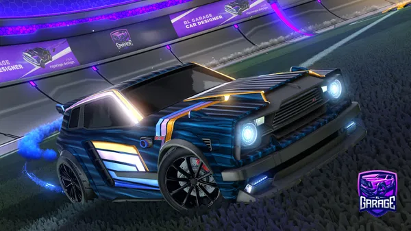 A Rocket League car design from ibra_77