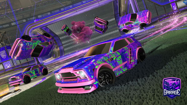 A Rocket League car design from JusTouT