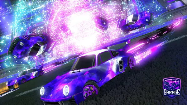 A Rocket League car design from 125Merk
