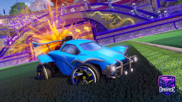 A Rocket League car design from big_qt