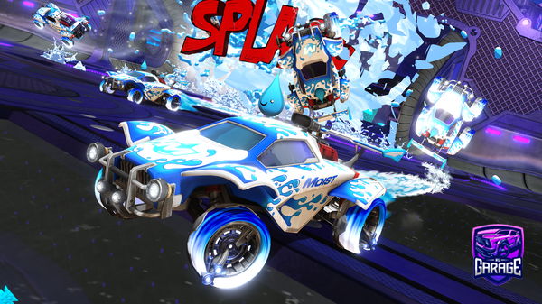 A Rocket League car design from DanXplode