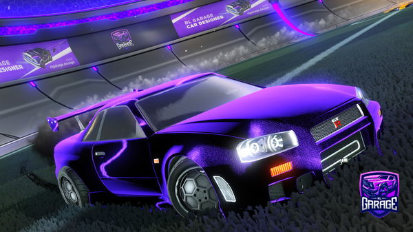 A Rocket League car design from Sweetchuck