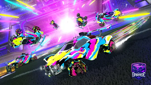 A Rocket League car design from Nixk301