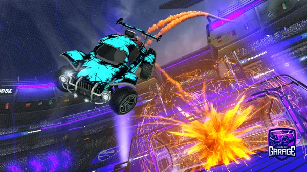 A Rocket League car design from beak_aw