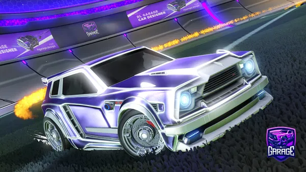 A Rocket League car design from Meatb4ll2