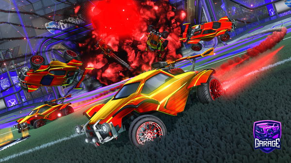 A Rocket League car design from Jeebozz