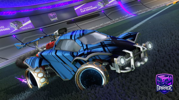 A Rocket League car design from Frenkie08