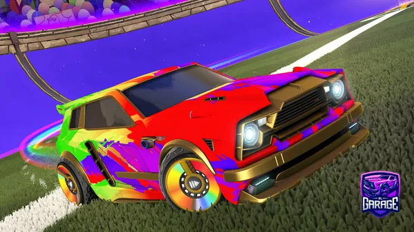 A Rocket League car design from SuperMommy