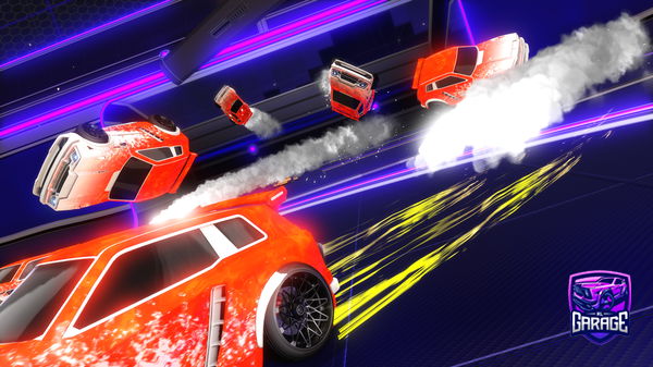 A Rocket League car design from Fischerrs-Fritz