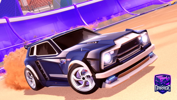 A Rocket League car design from Zgubulut