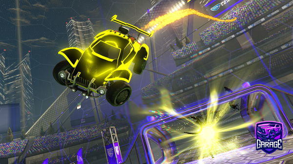 A Rocket League car design from AmazonPrime