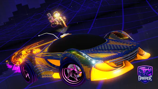 A Rocket League car design from ADeadBush