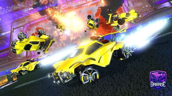 A Rocket League car design from Rivalsons-ps5