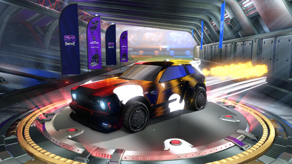 A Rocket League car design from Zep973