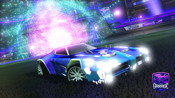 A Rocket League car design from CarrotGuy8813