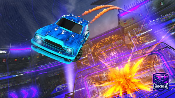 A Rocket League car design from Guizl2611
