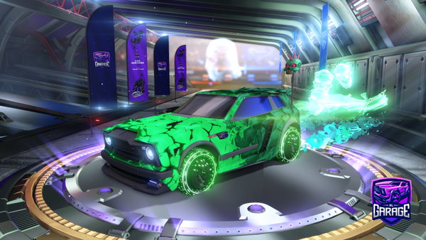 A Rocket League car design from HURRICANEMAYNE