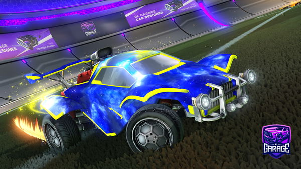 A Rocket League car design from Boi_Wonder29