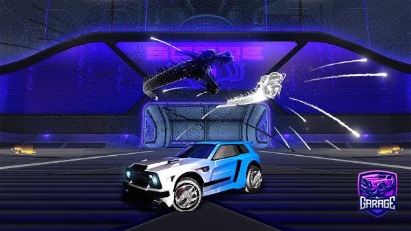 A Rocket League car design from Xdestroyer10001