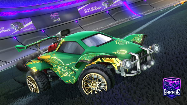 A Rocket League car design from Not_Renegade