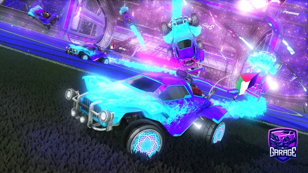 A Rocket League car design from Omar-acorpion201
