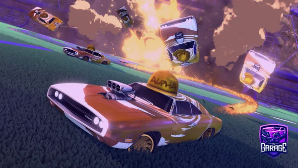 A Rocket League car design from SavageLeo7879