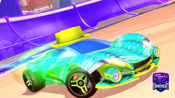 A Rocket League car design from Snymth