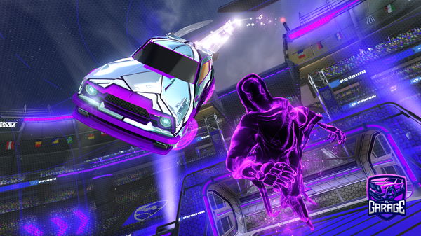 A Rocket League car design from KingSteve2534