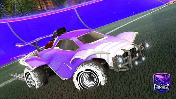 A Rocket League car design from sleeepyaswell