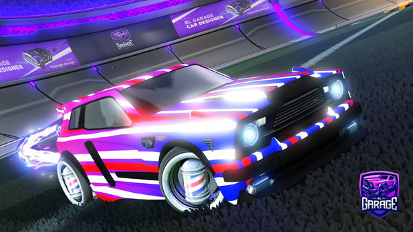 A Rocket League car design from -KOS-