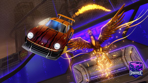 A Rocket League car design from Ice_spice