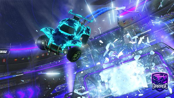 A Rocket League car design from Lightning_And_Death
