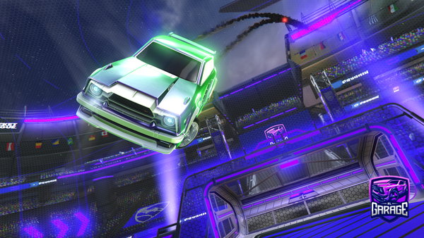 A Rocket League car design from 1t3th0m4s
