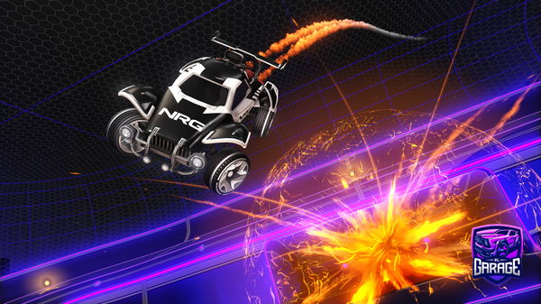 A Rocket League car design from antonax10