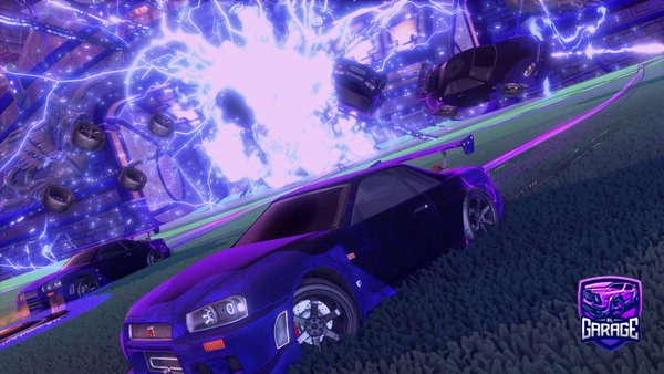 A Rocket League car design from Spowkz