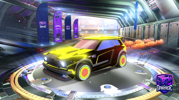 A Rocket League car design from Iwantfennec9625