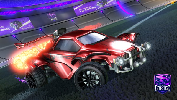 A Rocket League car design from Grizzo2505