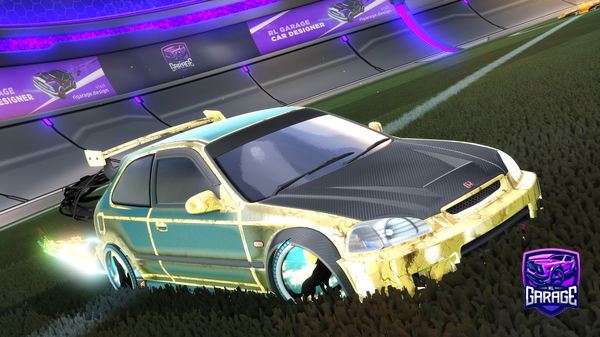 A Rocket League car design from Marten_VV