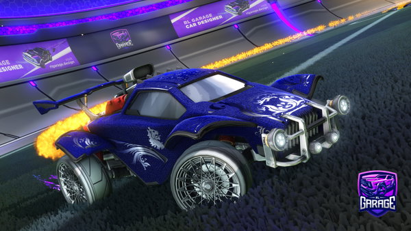 A Rocket League car design from sscdtho