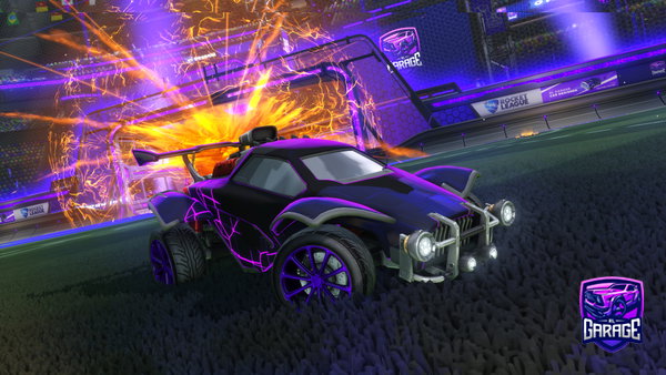 A Rocket League car design from she_luh
