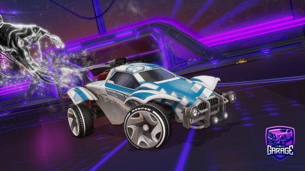 A Rocket League car design from Djjnn